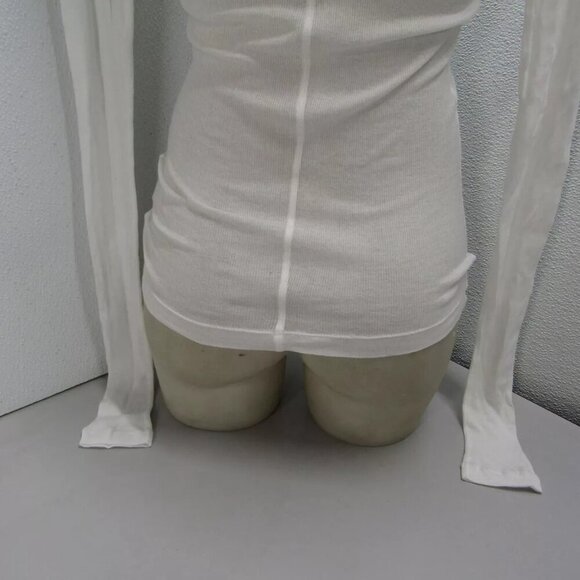 NEW BITE STUDIOS Womens Long-Sleeve Thin Jersey T-Shirt Size S White - Picture 11 of 12